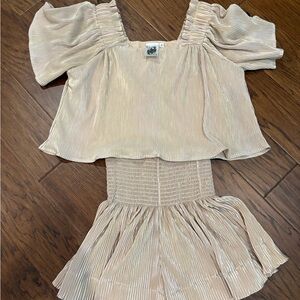 Elegant Cream Kids Dress